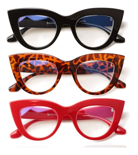 Imagen 2 de 6 de Lentes Lectura Presbicia Luz Azul Filtro Uv 400 Colores