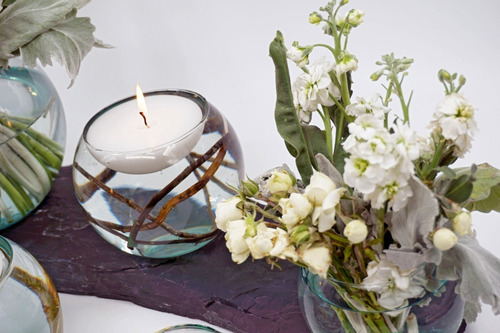 10 Velas Flotantes Para Eventos Aluzza