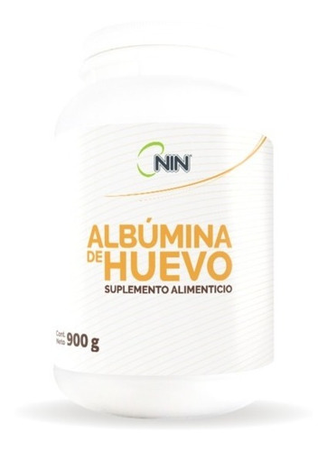 Albumina De Huevo Suplemento Alimenticio Nin 900g Sabor Natural