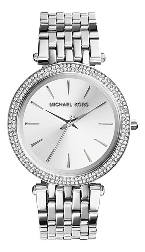 Reloj Michael Kors Darci Para Mujer En Tono Plateado Mk3190