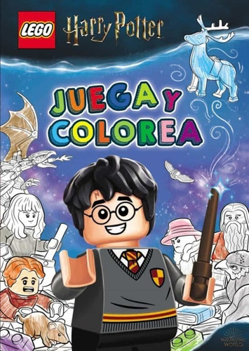 Harry Potter Juega Y Colorea Lego, De Anonimo.. Editorial Magazzini Salani En Español