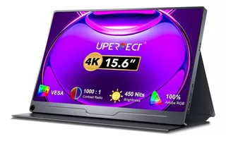 Monitor De Computadora Uperfect 4k 15.6 Uhd Freesync 100% Ad