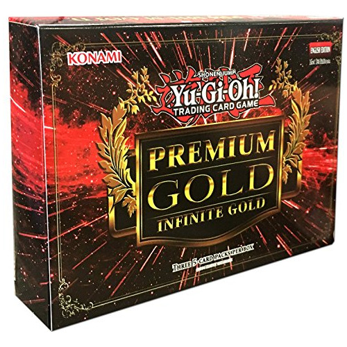 Yu-gi-oh! Tarjetas 2016 Box Gold Premium Infinito.