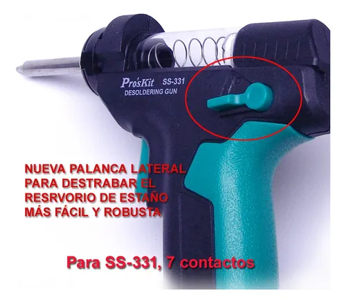 Desoldador Pistola Para Estación De Desoldar Proskit Ss-331h