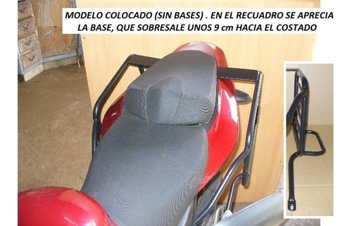 Soporte Lateral Alforja C/base Bajaj 200 Ns/pulsar