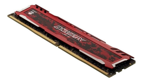 Memoria Crucial Ballistix Sport 8gb 3200mhz Ddr4 Cl16 Red