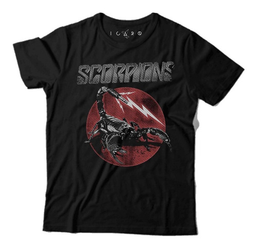 Remera Scorpions  100% Algodon Icaro Remeras