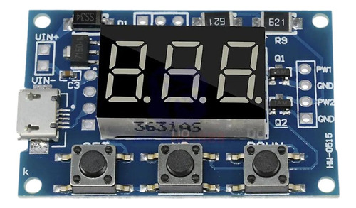 Gerador De Pulso De Frequência Pwm 2 Canais Hw-0515