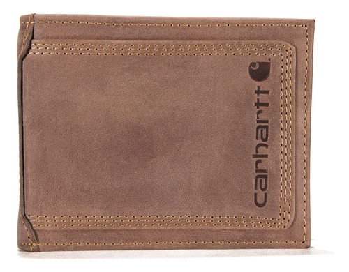 Carhartt Billetera Plegable Para Hombre, Marrón (passcase),