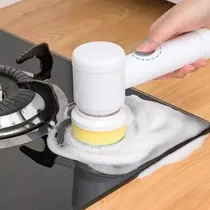 Comprar Escova De Limpeza Elétrica DK Esfregão Giratorio Recarregável 110Vu002F220V cor branco Limpa Tudo Casa Banheiro Fogão Cozinha Boxe Banheiro Privada Tênis Colchão Sofá Azulejo Parede Mesa Porta