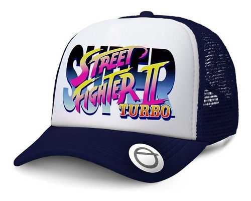 Gorra Trucker Game Retro Street Fighter Turbo Nintendo Nc