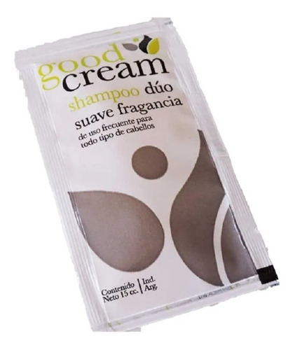 Shampoo Dúo Good Cream 15 Cc Caja 500 Un