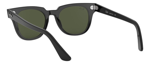 Lentes De Sol Meteor Classic Black Ray-ban Color G-15 GREEN Color de la lente Green Color de la varilla Gloss black Color del armazón Gloss black