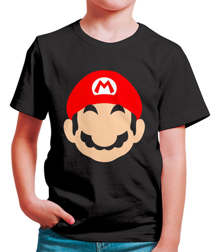 Polo Niño Mario Bros Retro (d1410 Boleto.store)