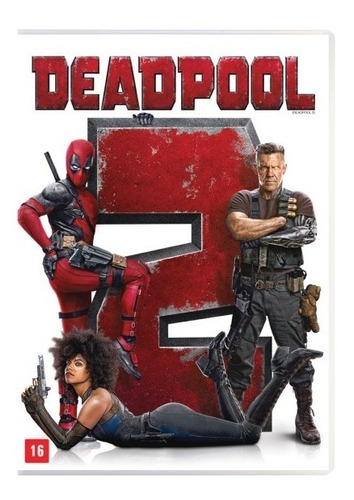 Dvd Deadpool 2 - Lacrado & Original