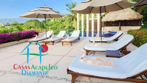 Cad Villa Del Mar. Alberca, Vista A La Bahía Y Cancha De Tenis