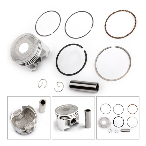 Kit Anillo Pistón Para Suzuki An125 Vecstar (cf42a) 52mm