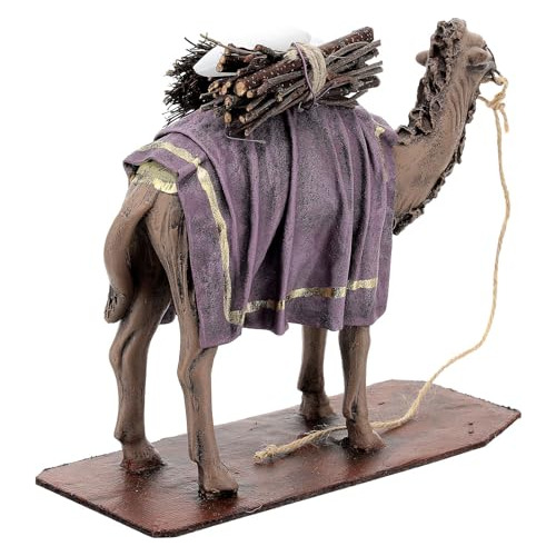 Camello De Terracota Para Pesebres De 17cm