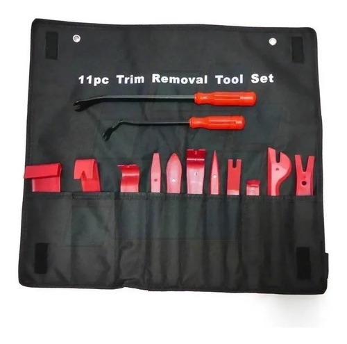 Imagen 2 de 7 de Kit Removedor Herramient Tapicería Tablero Automotor 13 Pzas