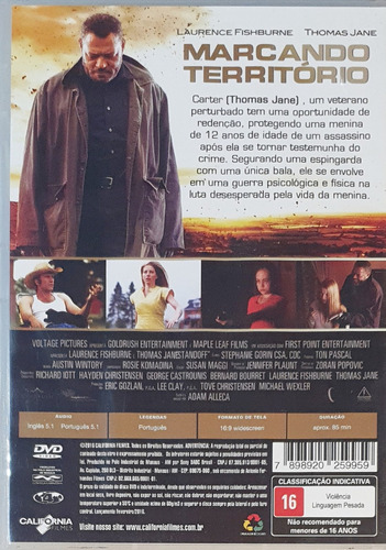 Dvd Marcando Território Laurence Fischburne Impecável Origin