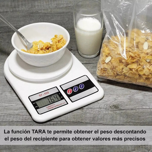 Bascula Digital Gramera Cocina Reposteria Portatil Precision