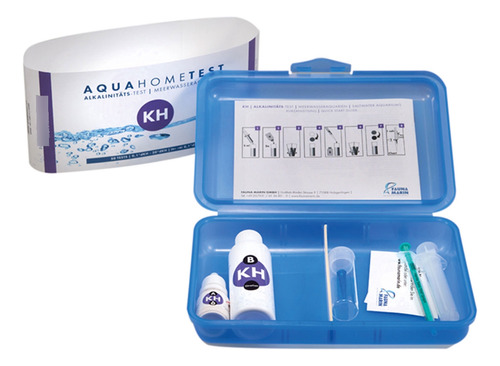 Teste Kh / Acalinidade Aquahome Fauna Marin 50 Testes
