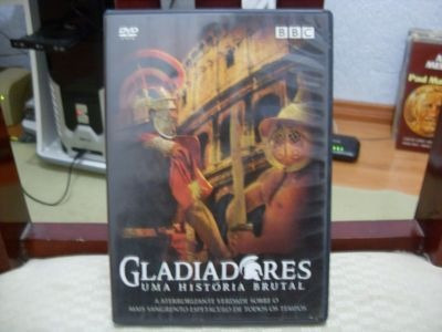Dvd Filme - Alan Eira - Gladiadores Uma História Brutal