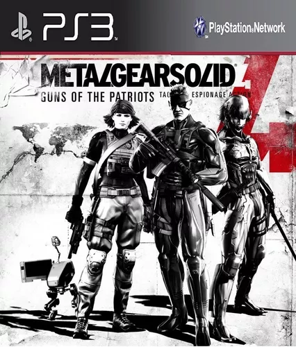 Jogo Metal Gear Solid 4: Guns of the Patriots - Ps3