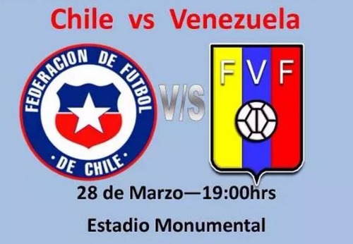 Entrada Chile - Venezuela - 28 Marzo 2017