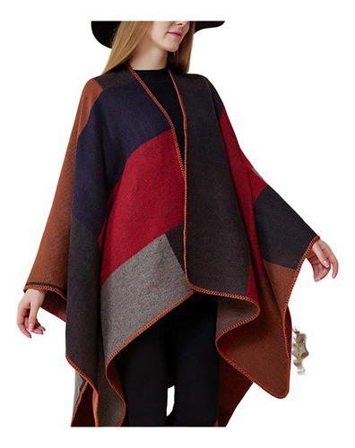 Ponchos De Pashmina De Imitación Para Mujer, Chal De Lujo Pa