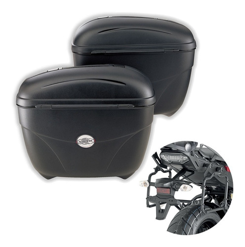 Baules Laterales 21 L Soporte Yamaha Mt 09 Tracer - Kappa