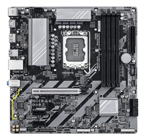 Mainboard Gigabyte B860m D3hp, Ddr5, Lga 1851 Color Negro