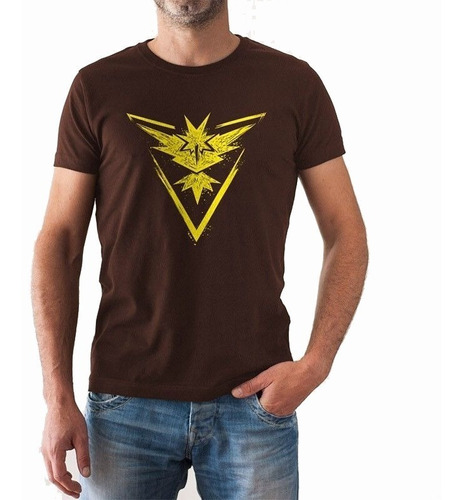 Remera Personalizada Pokemon Go Amarillo - Ok Creativo