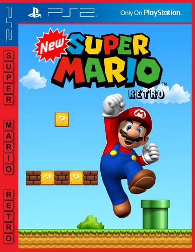 Super mario 64 Jogo ps2 midia fisica