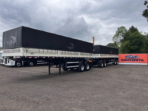 Rodotrem 6 Eixos Graneleiro Com Dolly 5a Roda Randon 2021
