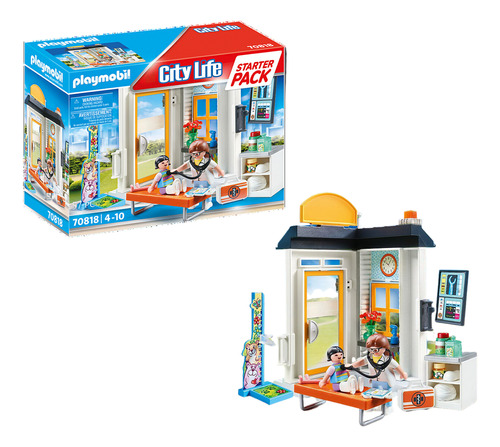 Playmobil Starter Pack City Life Pediatra - 70818