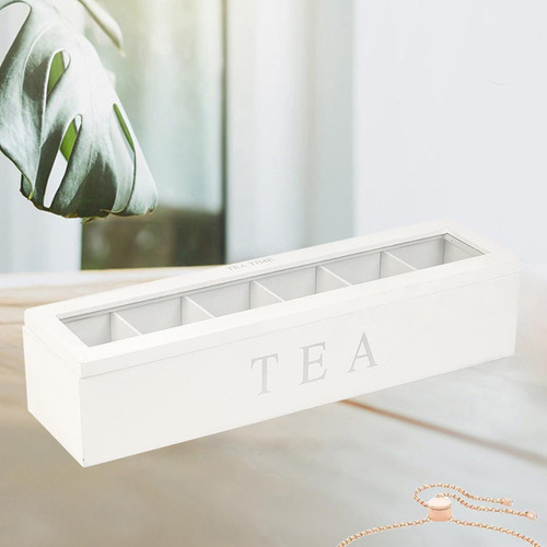 Caja De Almacenamiento De Madera Para Organizador De