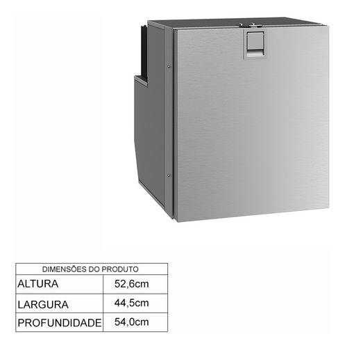 Gaveta Refrigerada Motorhome Neway Liberty 50 Litros 12v/24v