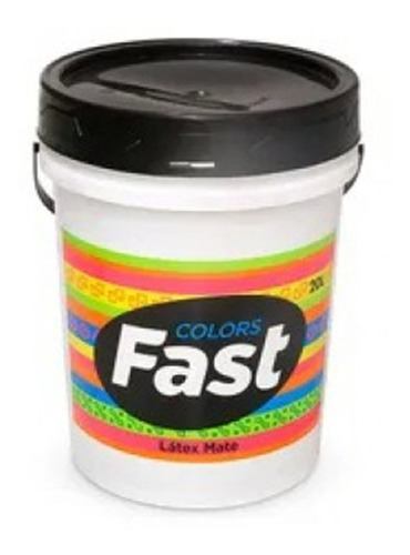 Látex Fast 1 Tineta (4 Galones) Blanco Tricolor Mimbral