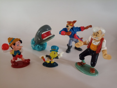 Figuras Pinocho Completa, Colec. Fantasmic, Sonric's 1995. (Usado)