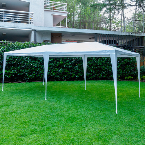 Toldo De Fiesta 6x3 Con 4 Paredes Blanco