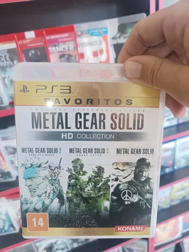 Jogo Metal Gear Solid HD Collection PS3 Usado - Meu Game Favorito