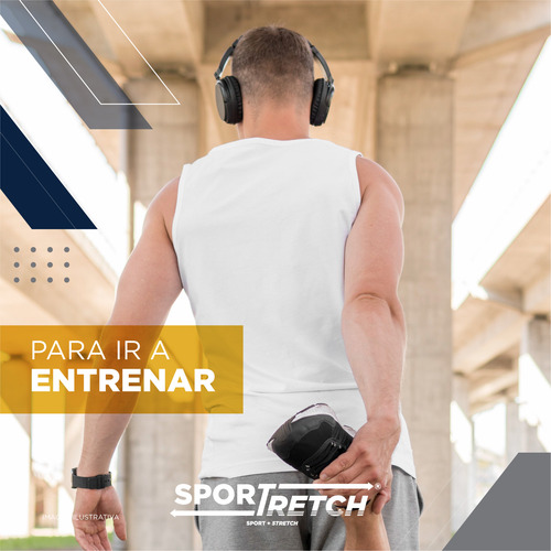 2 Playeras Sin Mangas Deportivas Hombre Ligera Transpirable