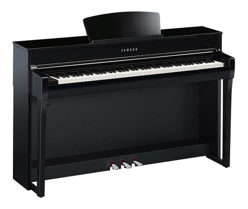 Piano Digital 88 Teclas Clavinova Yamaha Clp735 Ébano Polido