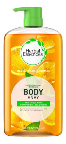 Herbal Essences Body Envy Shampoo & Body Wash, Champú Volumi