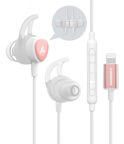 Auriculares Para iPhone (lightning) Adprotech Pink