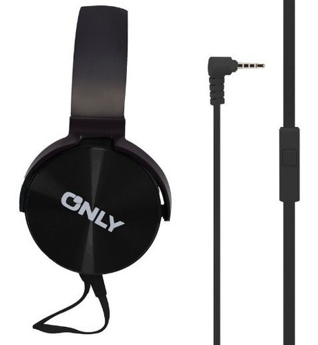 Auriculares Only Con Manos Libres Color Negro