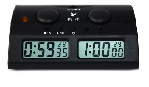 Relógio Xadrez Digital Azul - Chess Clock - Relógio de Pulso