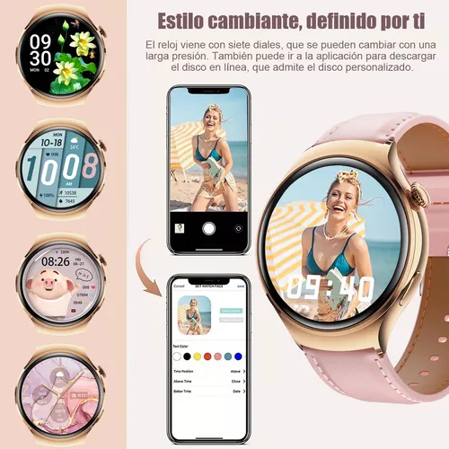 Reloj Inteligente Para Huawei Gt4 Mini Nfc Smart Watch Mujer | Cuotas sin interés