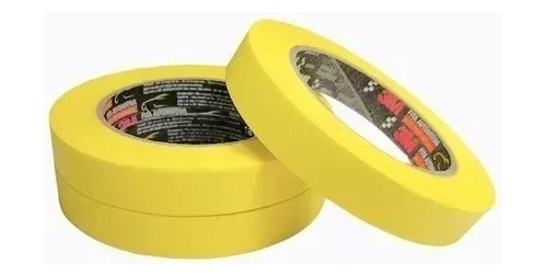 Cinta 3m Amarilla Fita Masking Tape Enmascarar Auto